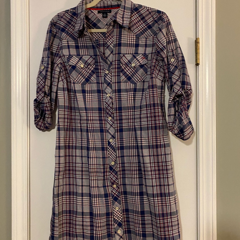 Tommy Hilfiger button down dress.